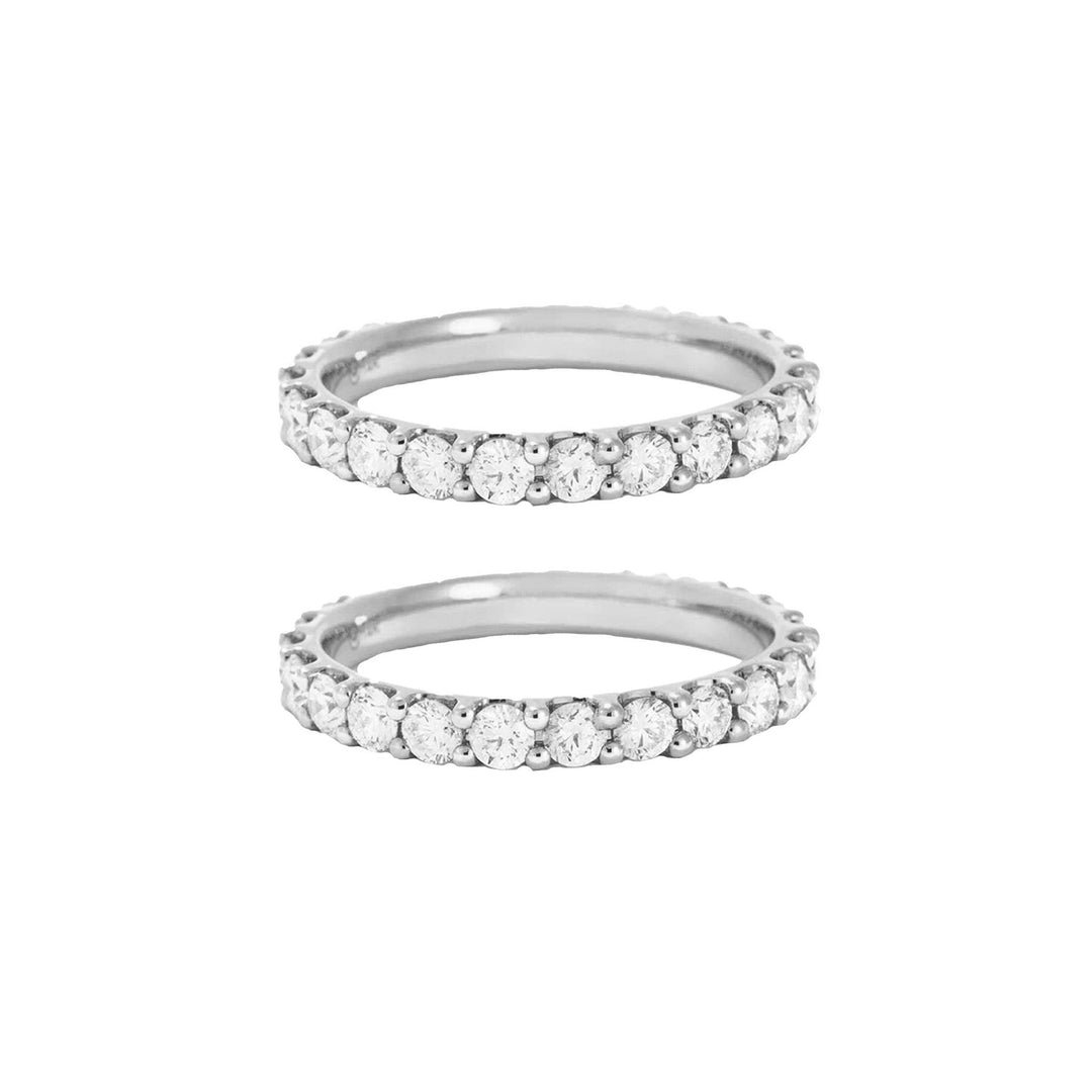 NAOMI RING STACK - SILVER
