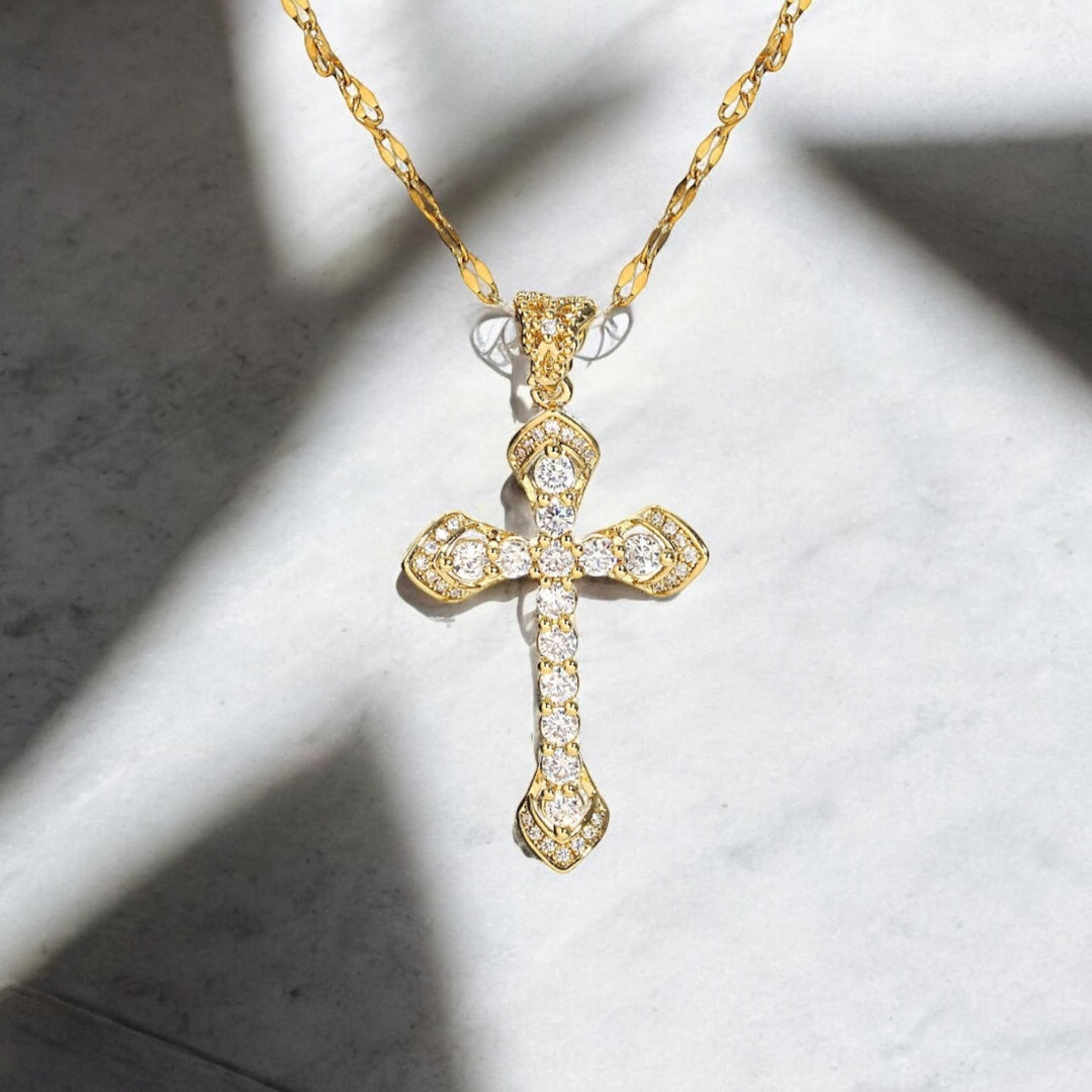 Amelia Cross Necklace