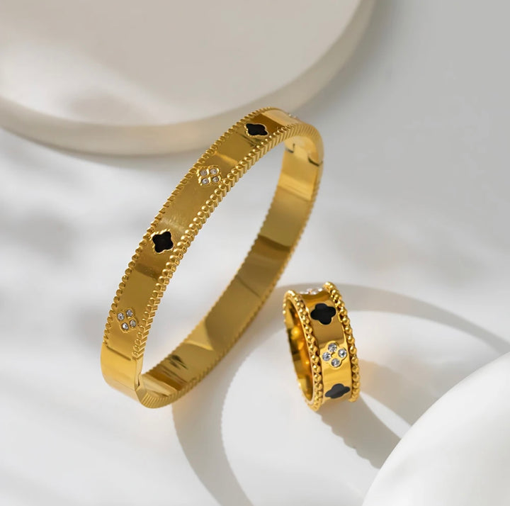 Zeera Bangle & Ring Set