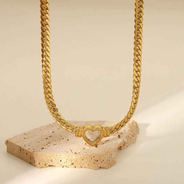 Heart Choker Chain