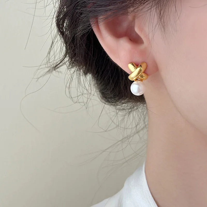 Marcella Pearl Earrings