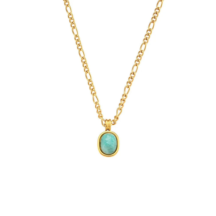 Roman Mint Green Pendant