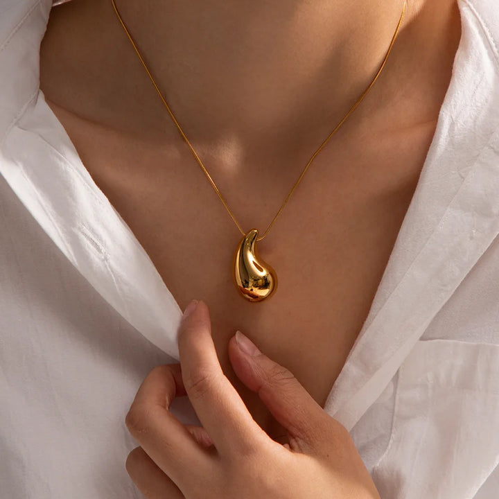 Gemma Teardrop Necklace